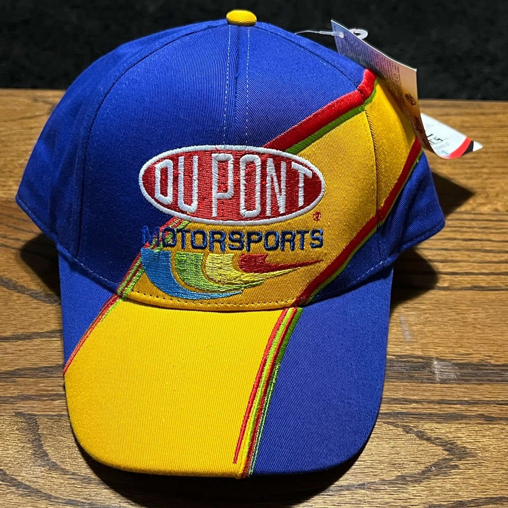 Vintage NASCAR Dupont #24 Jeff Gordon Snapback Hat Chase Authentics NWT